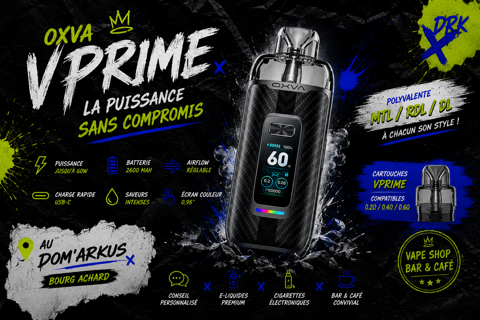 Top Vente ! Oxva VPrime